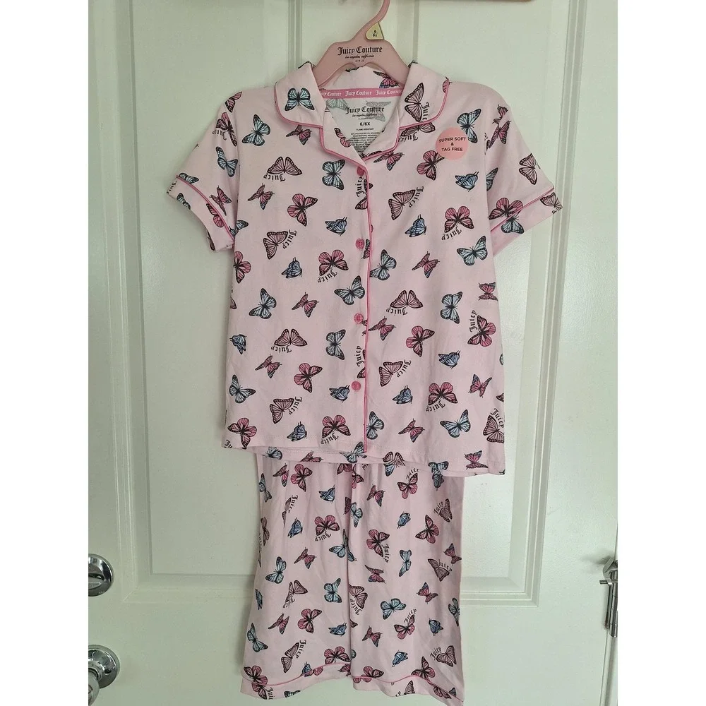 Juicy Couture Kids Pajamas, Size‎ 6-6X